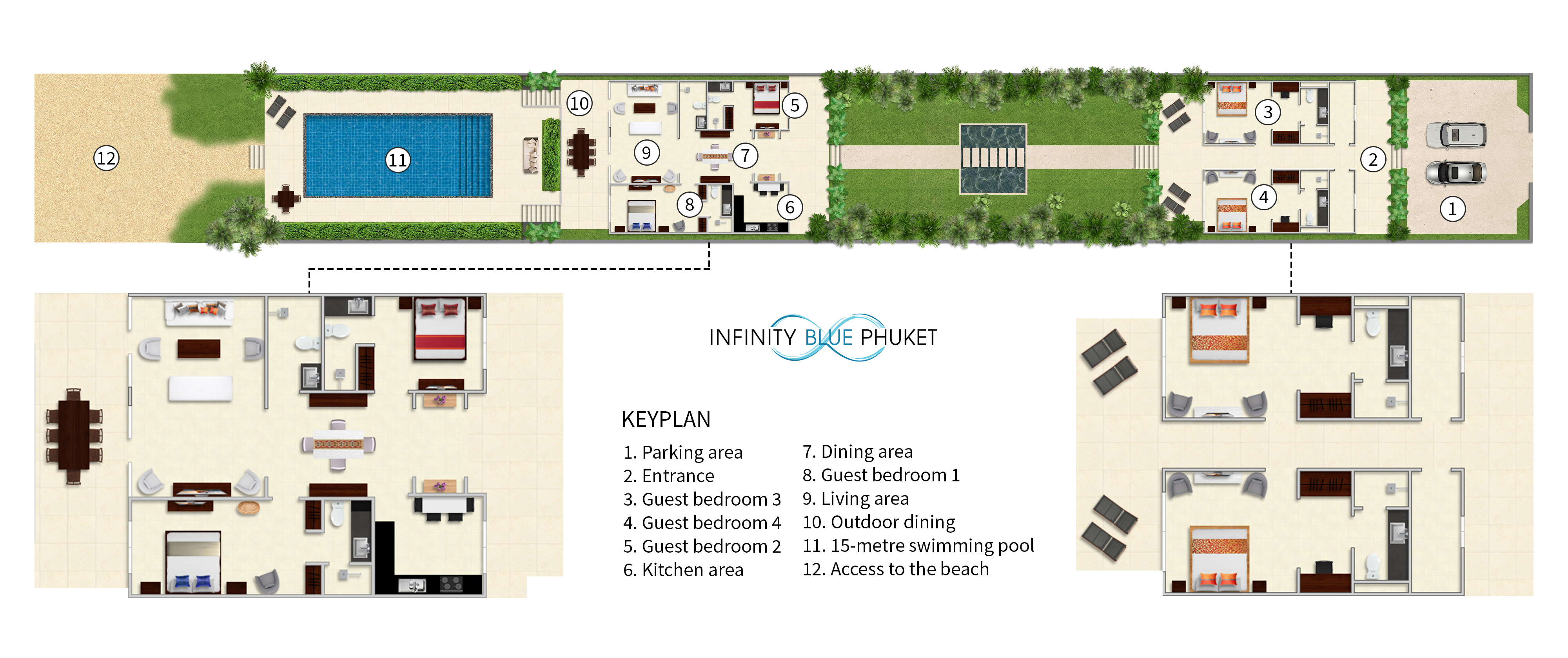 Infinity Blue Phuket - Floorplan